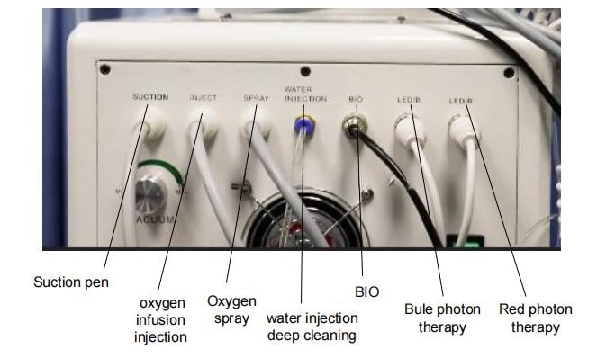 Hydra Aqua Jet Facial Machine 8 In 1 Skin Oxygen Therapy Device