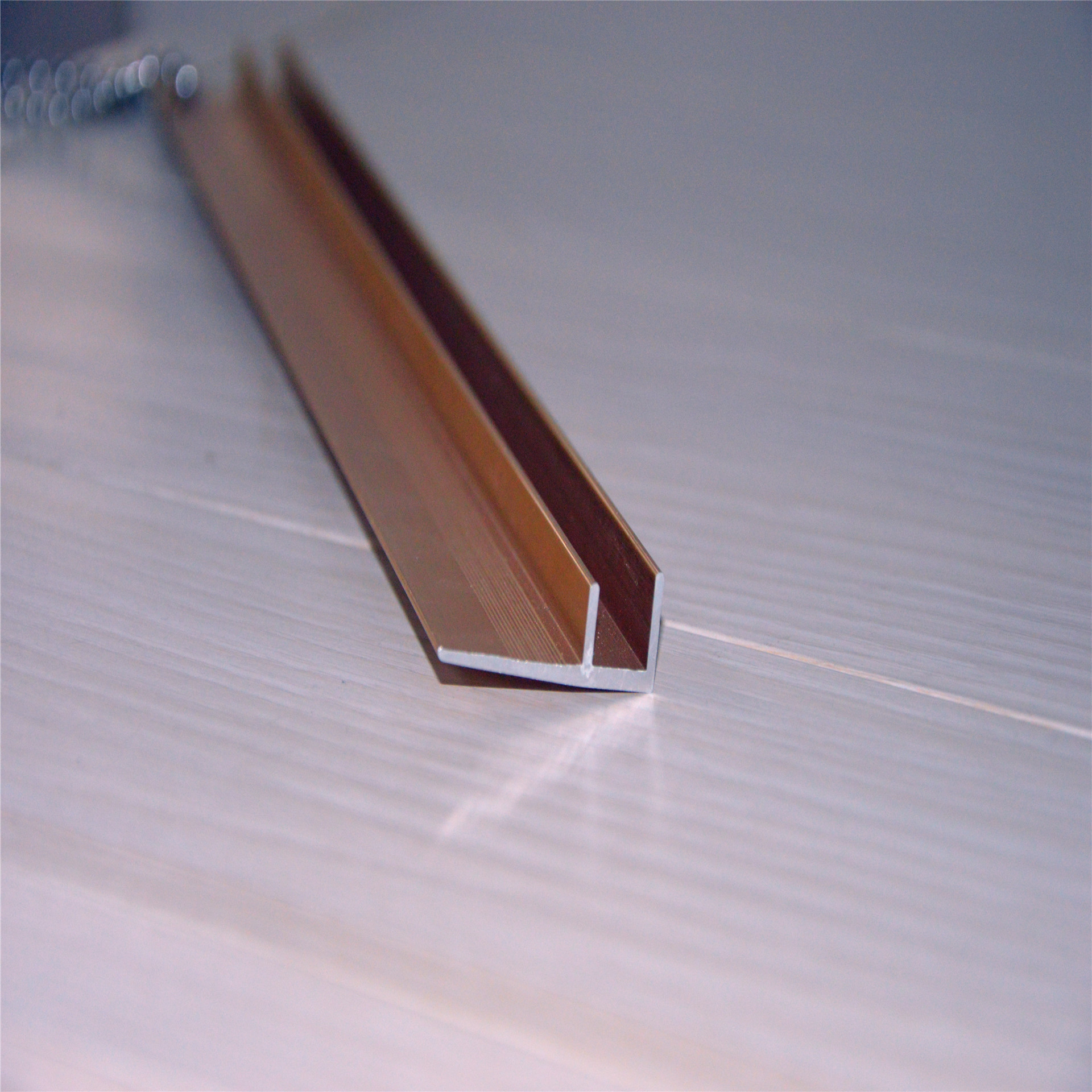 Flexible Aluminum Tile Trim L Shape Corner Protection For Decorative