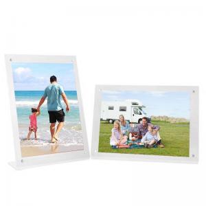 Buy cheap Clear Magnetic Tabletop Photo Frames Lightweight Drop Resistant product