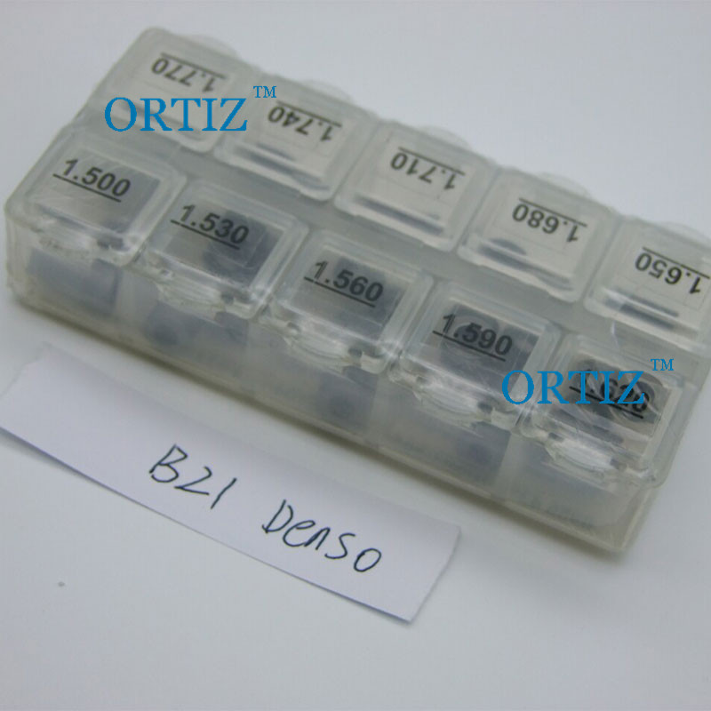 ORTIZ Denso fuel diesel injector nozzle washer valve adjusting shim B21 size1.20mm--1.77mm