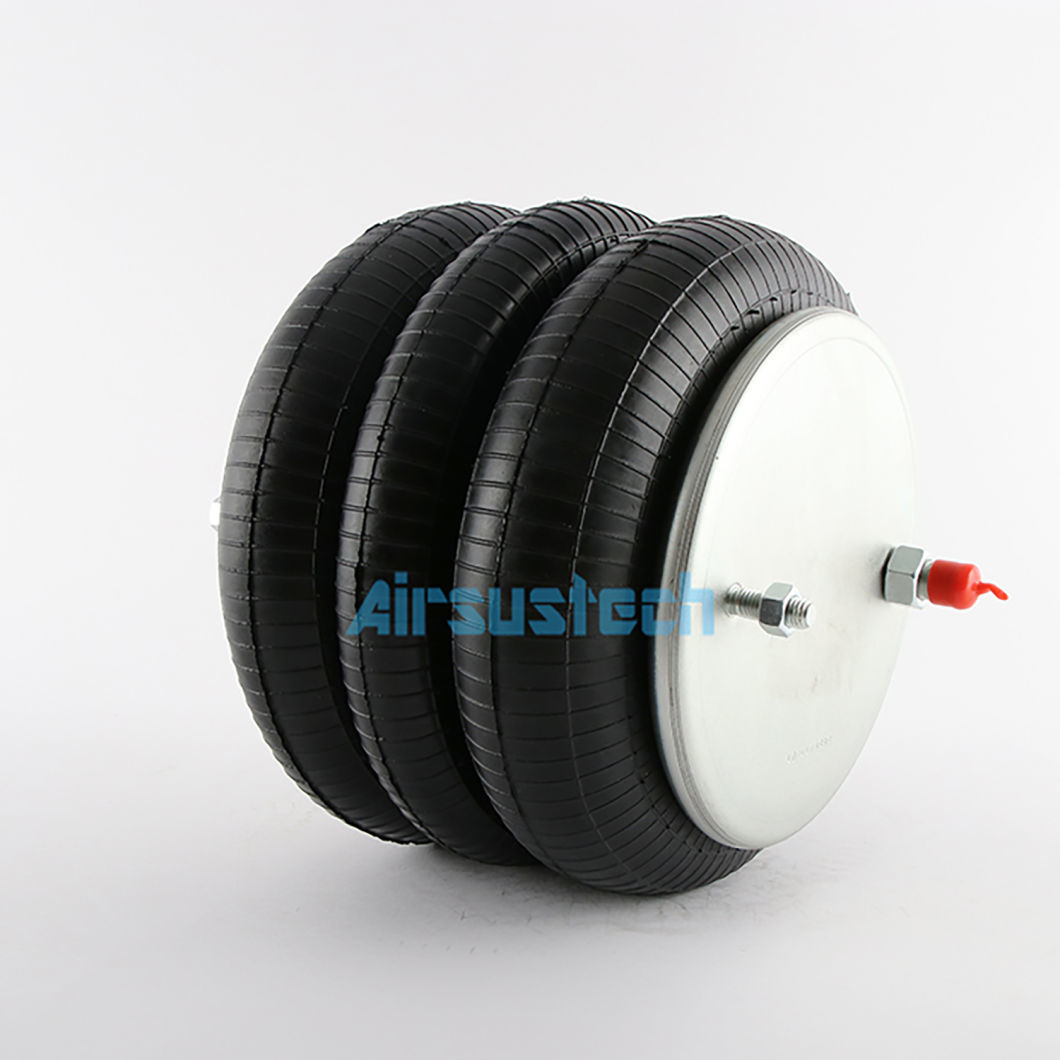 Triple Convoluted Rubber Air Spring Shocks with 231mm Plate Diameter