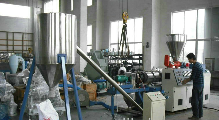 PET Plastic Granulating Machine Fully Automatic Single Screw CSA