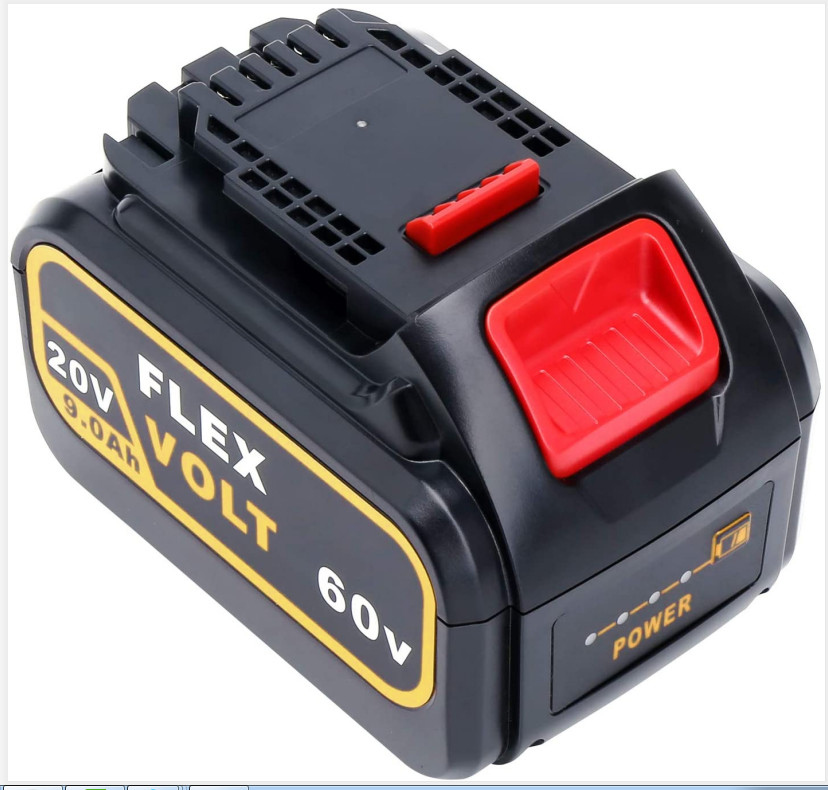 20V 60V 6.0Ah Power Tools Battery Dewalt Drill 20v Battery Replacement