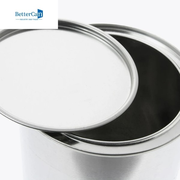 Recycling Empty Paint Cans , Paint Small Tin Cans With Lever Lid