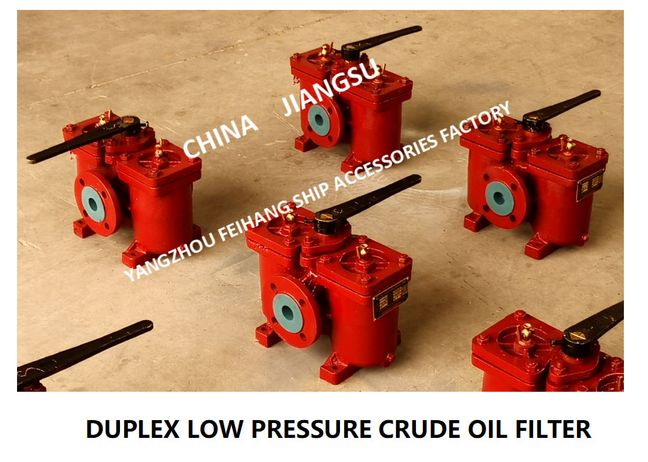 Marine Duplex Oil Filter And Duplex FUEL Oil Filter AS40-0.18/0.13 CB/T425-94 Cast Iron Body,With Filter Element