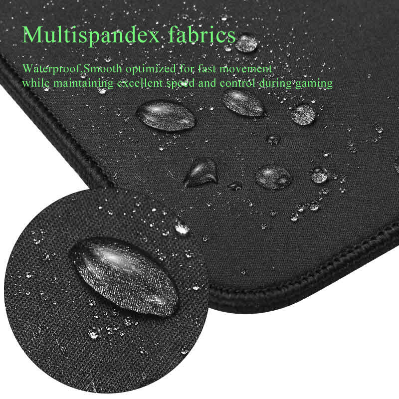 Universal 10 Watt Mouse Pad Wireless Charger 9 Kinds Light RGB LED