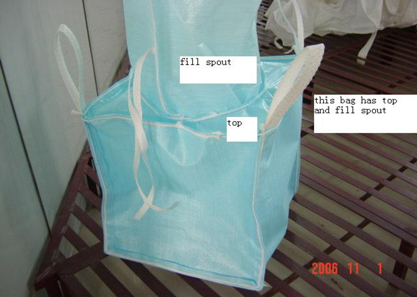 OEM Tubular Big FIBC Bulk Bag Containers , Woven Polypropylene Jumbo Bags
