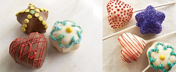 Heat Insulation Kitchen Baking Tools Plastic Heart Flower Star Scissor Mould