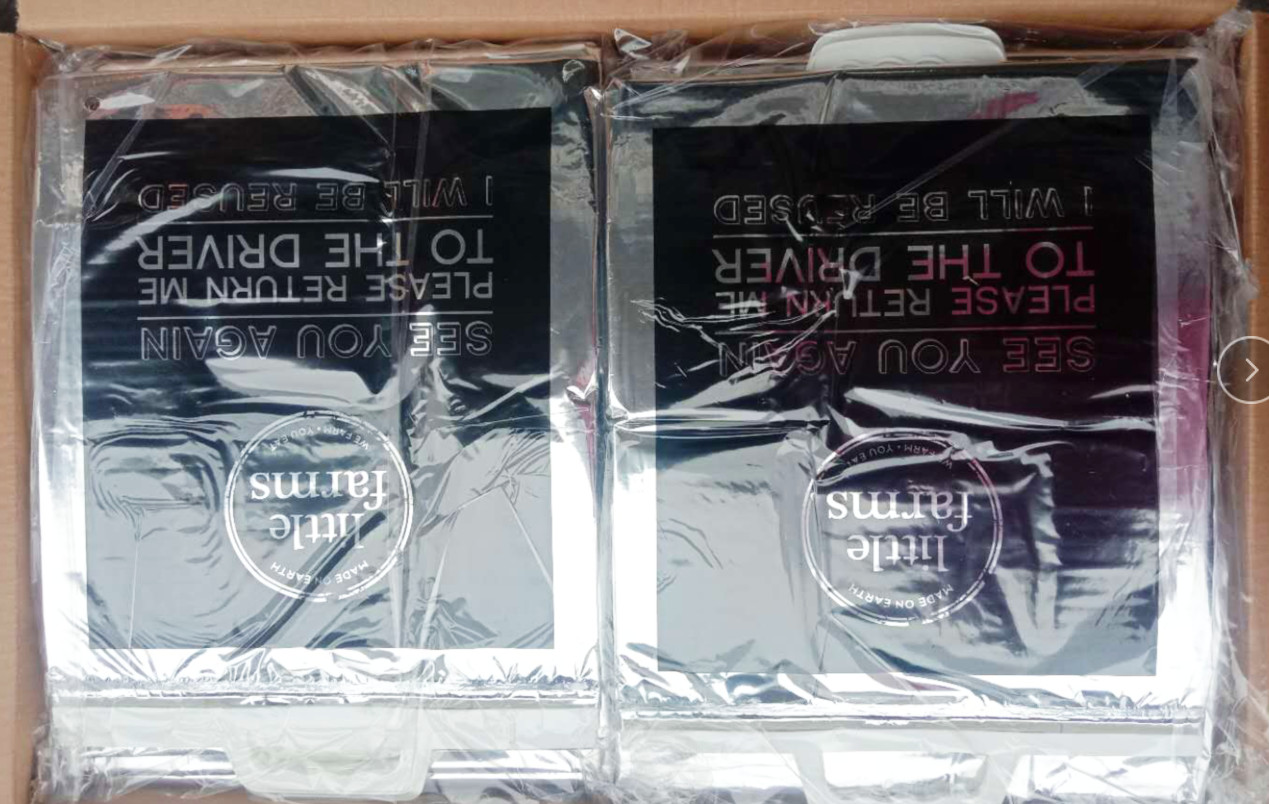 Disposable Sealable Food Travel Insulation Aluminum Foil Thermal Bag Factory price insulated lunch bag