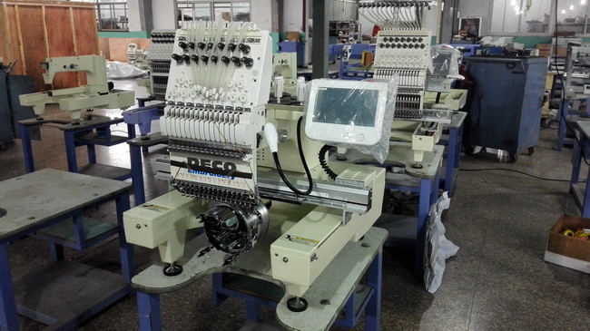 CE Single Head Computerized Embroidery Machine With Dahao System For Garment