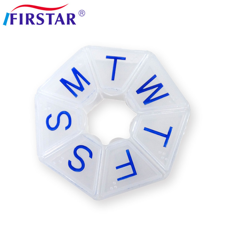 OEM Weekly Pill Box Organizer Unique Open Large Compartments