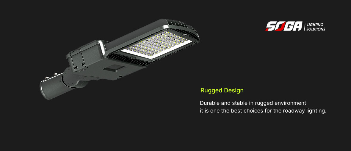 50w - 200w LED Waterproof Street Light AC100V - 240V European Style