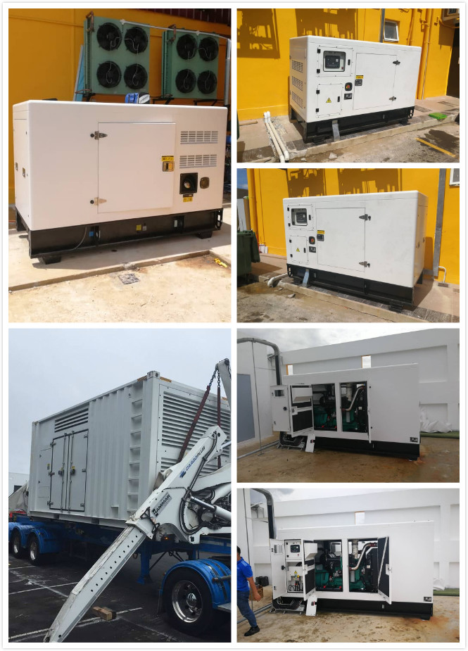 50HZ 8 KVA Silent Diesel Generator Set Inverter Generator Single Phase IP22