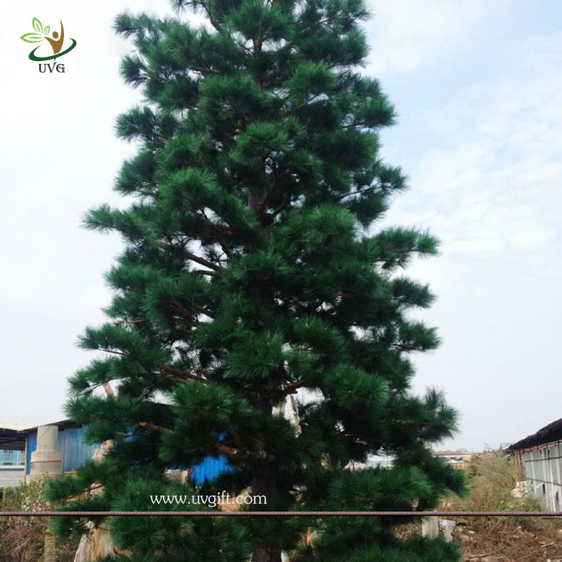 UVG new outdoor christmas decorations artificial pine tree for road ornament made in china GRE065