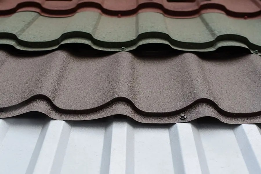 PPGL AZ150 0.60 HDP Metal Roof RAL8017 PVDF 40-years Chromadek IBR Matt Textured Steel Sheet Z275 PPGI