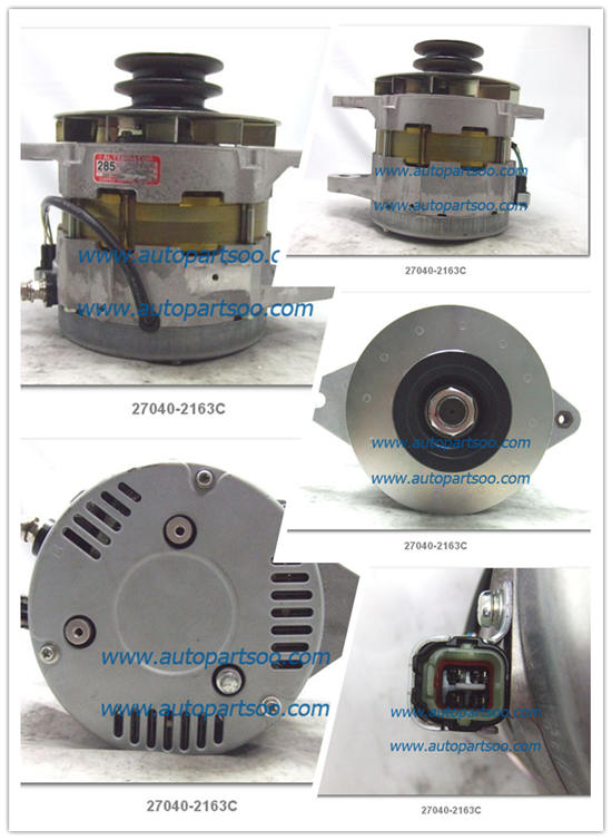 27040-2163C Hino Ranger 100A alternator
