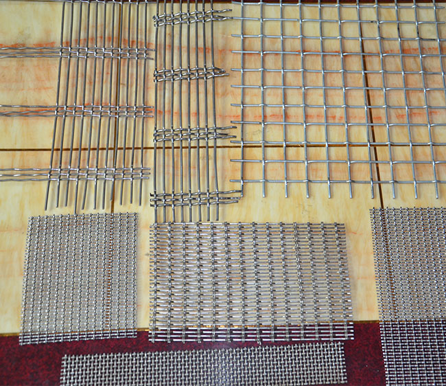Silver 1mm Stainless Steel Crimped Wire Mesh Great Dimensional Strength And Stability