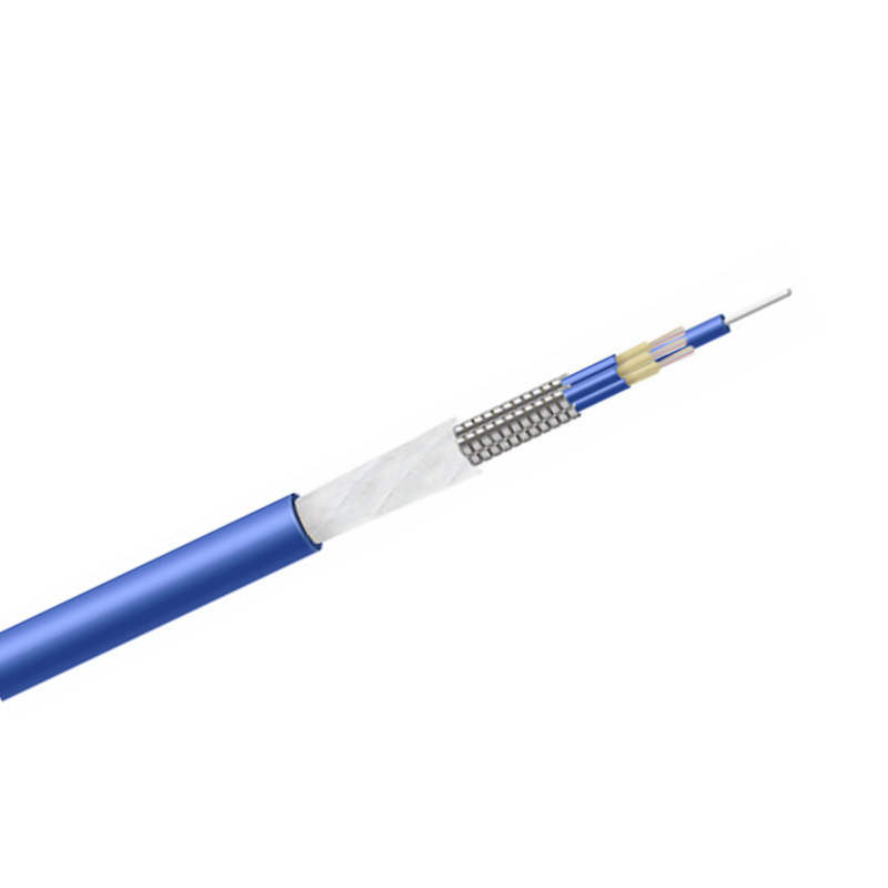 Direct Burial Armored Gjasfkv Indoor Fiber Optic Cable Multi Core Wire 24 Cores