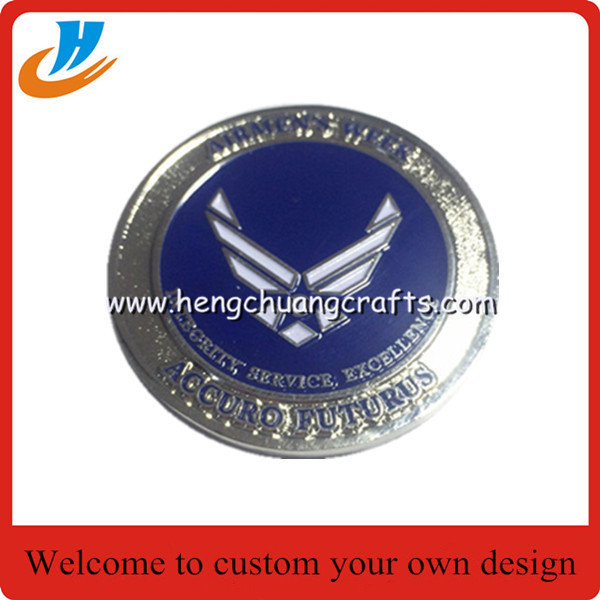 Metal challenge coin,US souvenir military coins,navy/army/air force challenge coin with custom