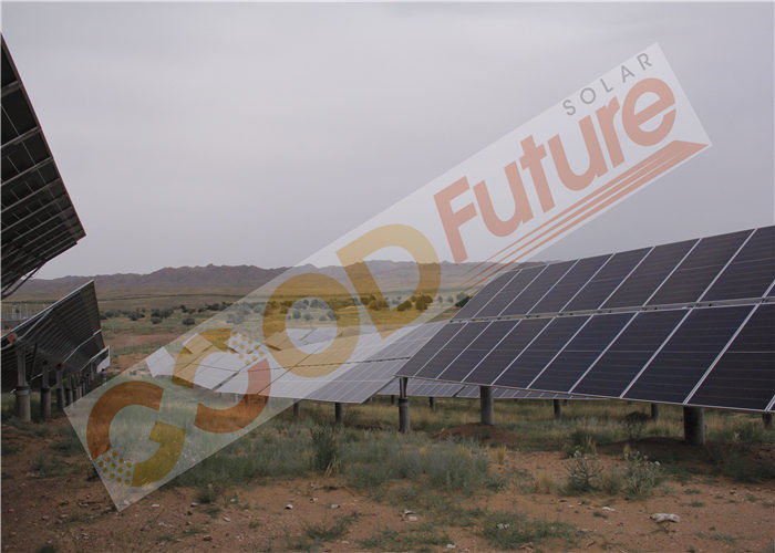 Backtracking 1P Tracker 0.5kWh Ground Mount Solar Tracking System