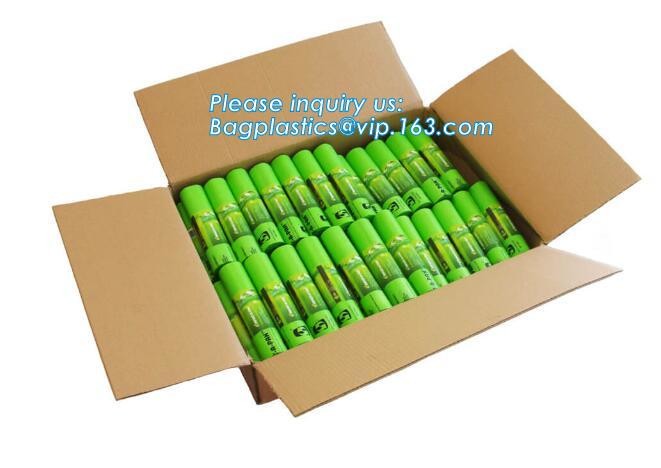 green tie handle scented disposable diaper sacks, Fragrance Box Packed Plastic Nappy Bags Sacks, Nappy Baby Disposable D