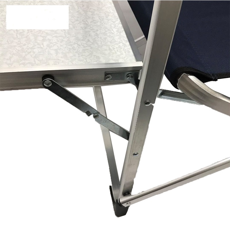 Modern Director Style Aluminum Frame Folding Outdoor Chair with Strong Folding Design