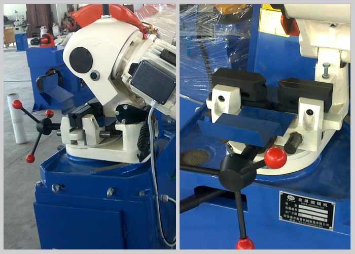Bumper Pipe Manufacturing Equipment Metal Circular Sawing Machine With Hand Movement