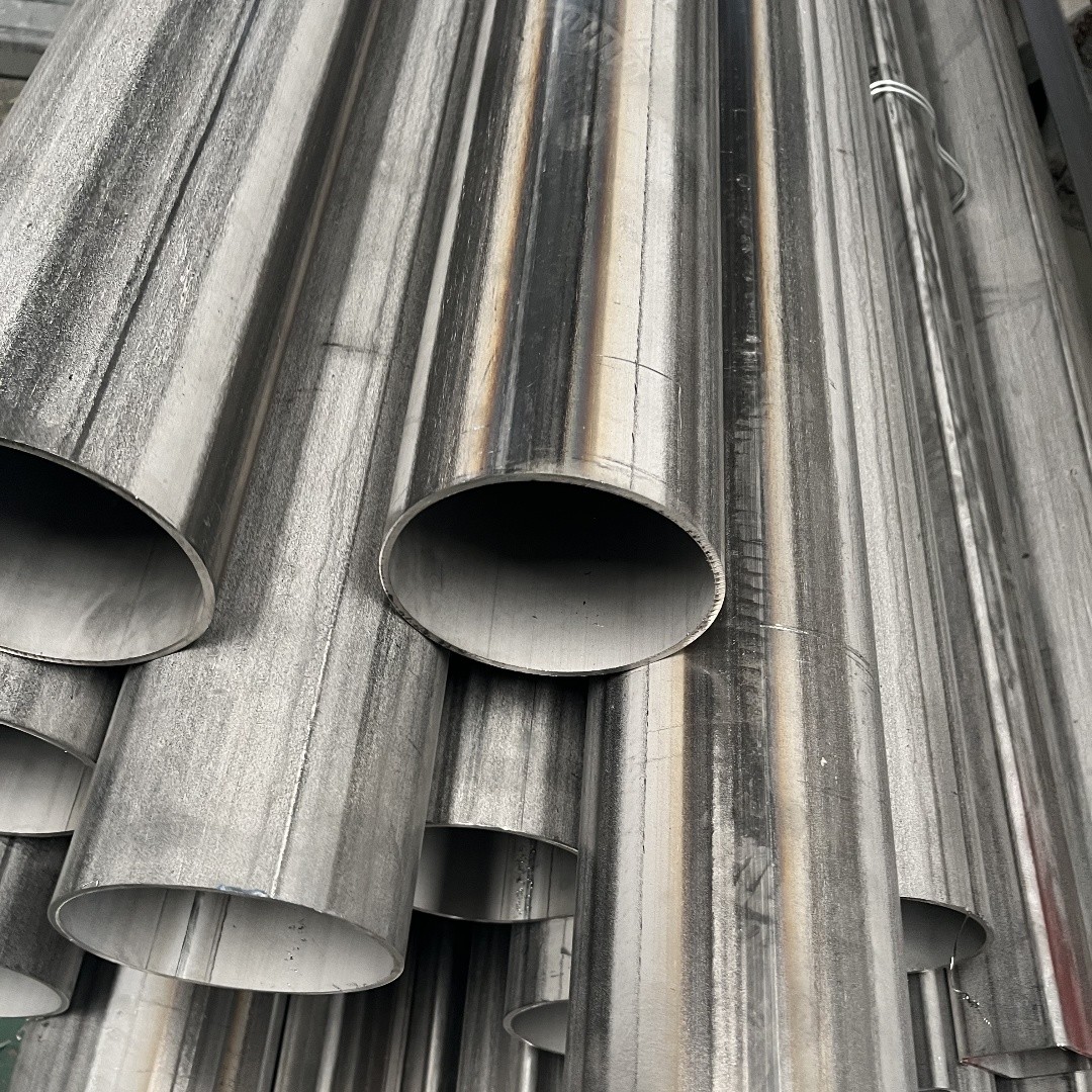 904L Stainless Steel Round Pipe UNS N08904 ERW Stainless Steel 904L Welded Tube