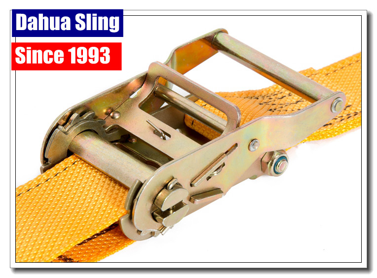 OEM Quick Release Polyester Dahua Sling Cargo Strapping With Snap Hook