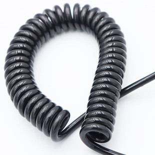 Industrial 220V Black Wire Cable With Aluminum Foil Shielding