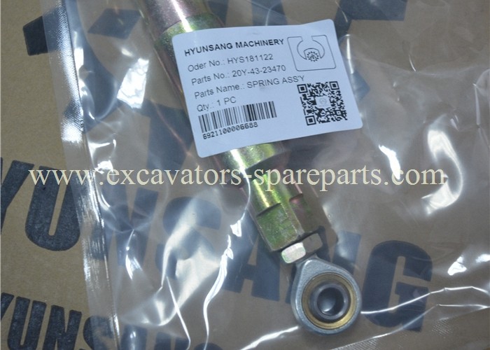 20Y-06-21710 20Y-43-23470 Excavator Spring Assy For Komatsu PC210LC-6K PC120-5