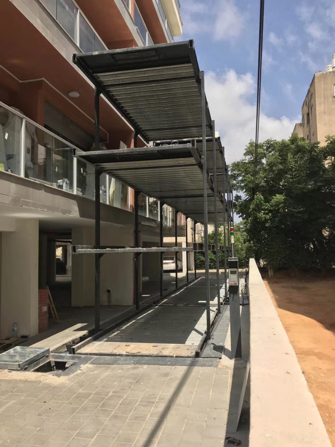 AA4C hydraulic underground car parking lift in-ground car parking system vertical car parking system AA-UTS20/2; AA-UTS