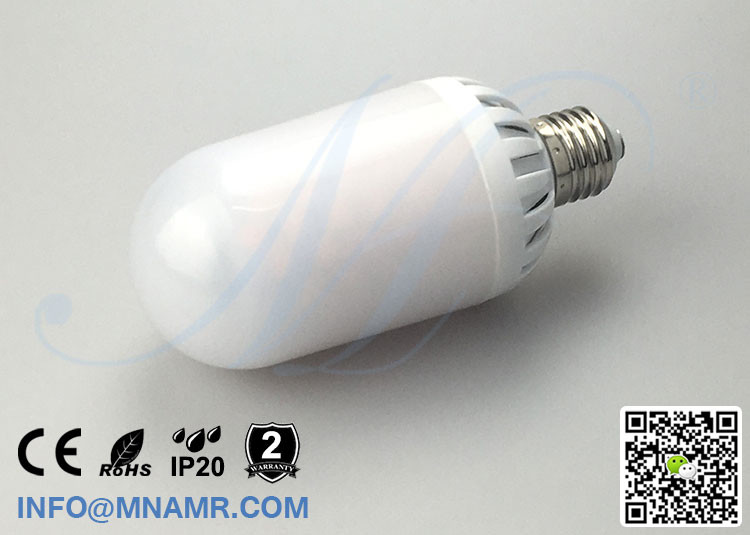 3D Vivid LED Flame Light E27 LED Candle Light