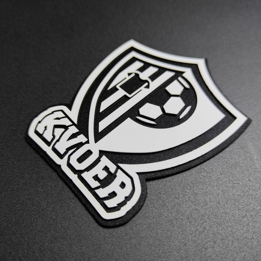 Custom Embroidered Football Patch Decorative Applique Iron On Name Tags