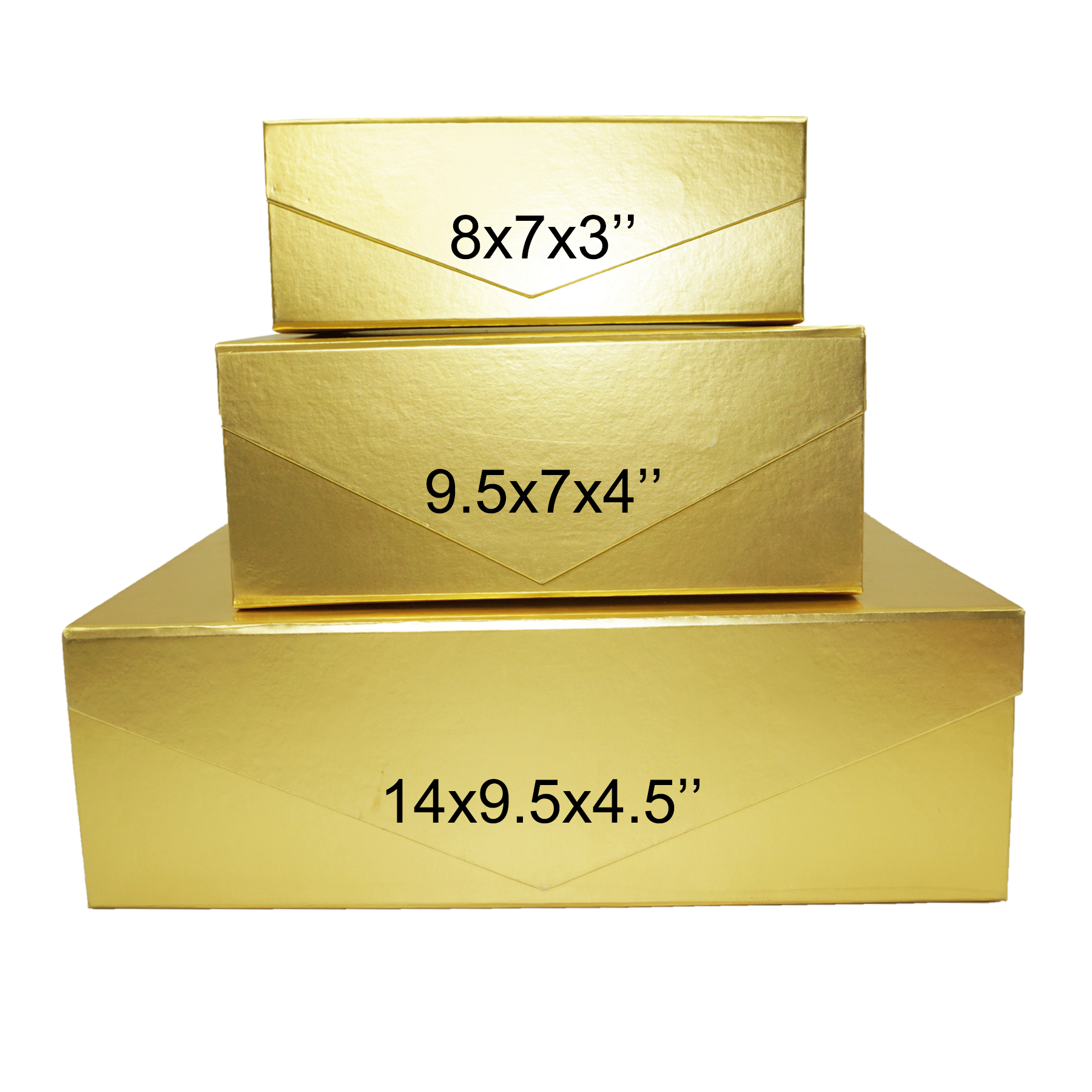 Magnetic Collapsible Rectangle Cardboard Presentation Boxes For Party Wine Packaging