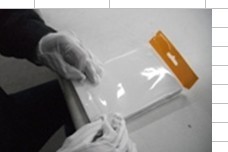 Non - Toxic Self Adhesive Inkjet Paper Rolls , Large Format Plotter Paper Long Durability