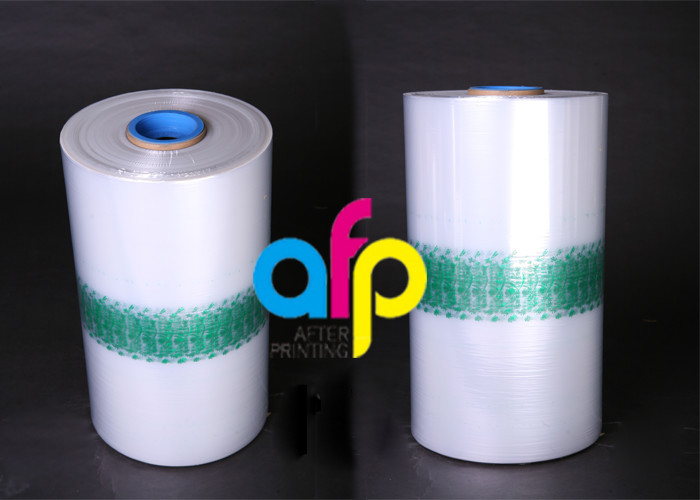 Custom Printing POF Clear Shrink Film , 12 - 30 Mic Thickness Heat Shrink Wrap Film