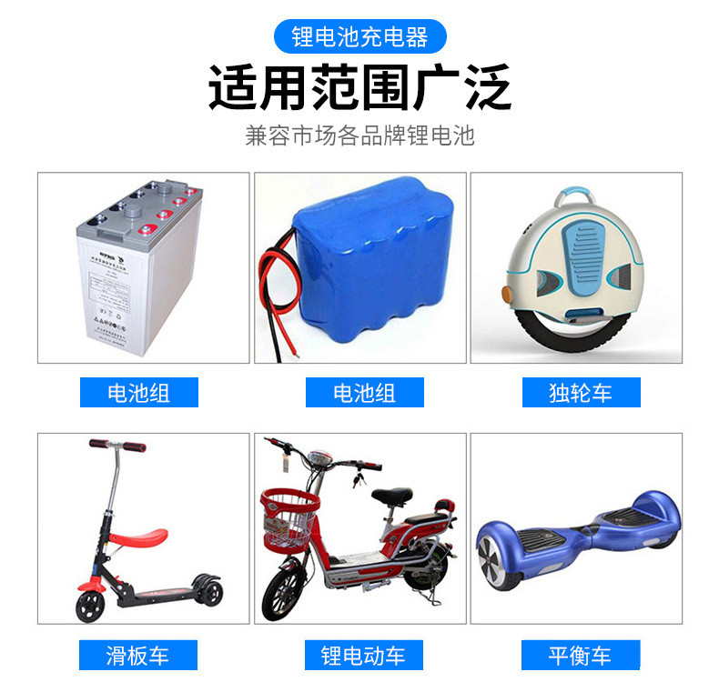 624550659431/3 Lithium Ion 48v Battery Charger Lithium Battery Charger 24v Automatic Smart Car Lifepo4 Lithium Ion 12/