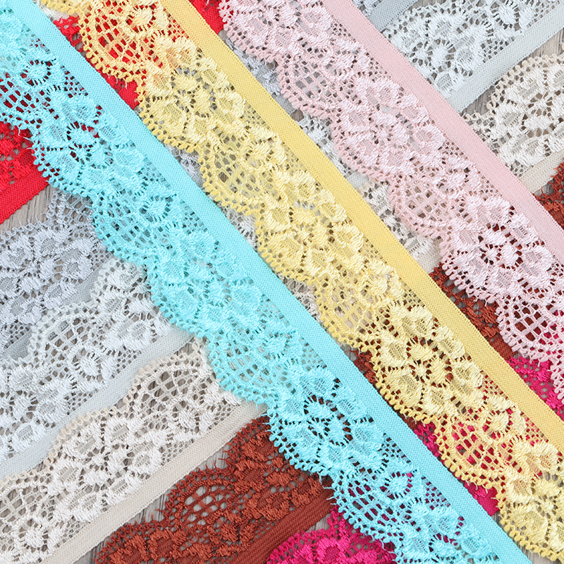 2020 hot embroidery for decoration Hollow Flower Ribbon for Sewing Clothing Garment Polyester lace trim