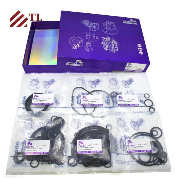 Excavator Seal Kit Hydraulic Main Pump Seal Kit for Kawasaki K3V112DY-12T on sale