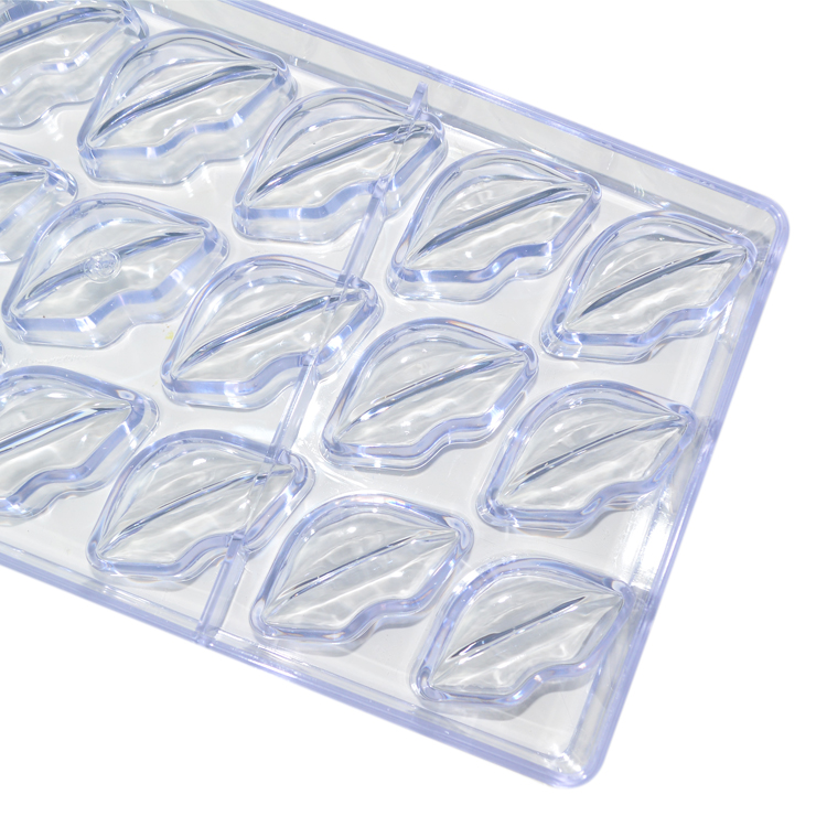 DIY PC Cake Decorating Chocolate Molds Silicone Mouth Shape