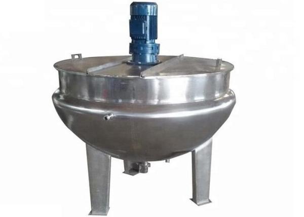 Stainless Steel Food Processing Machine Stationary Cooking Commercial Kettle
