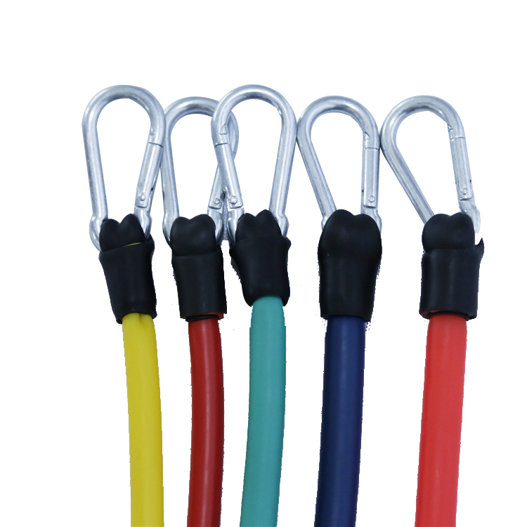 Latex Tube 1.2m adjustable resistance band set With Workout Handles