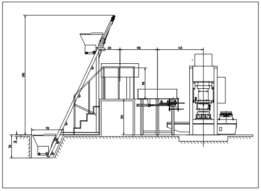 4 Columns Cement Roof Tile Forming Machine High Efficiency CE Certification