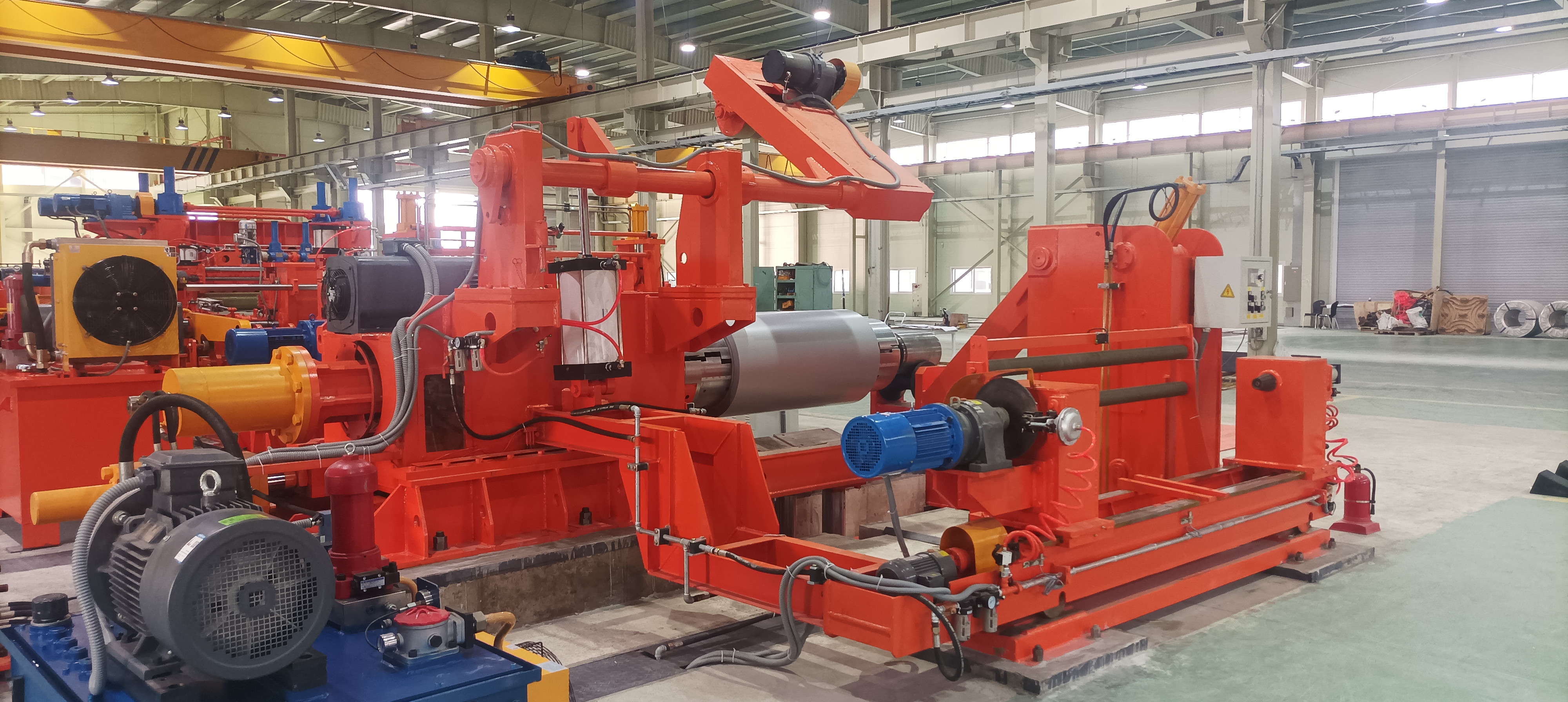 20-40 m/min Cutting Speed 1550mm Cold Rolling Flying Shear for 0.25mm-2.3mm Metal Coil Slitting
