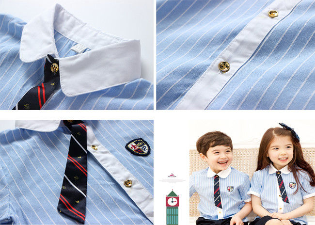 Professional Custom School Uniform Embroidery Clothing for primary school