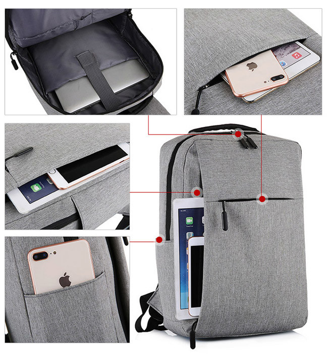 20L Outdoor Waterproof Backpack USB Charging Laptop Business Bag