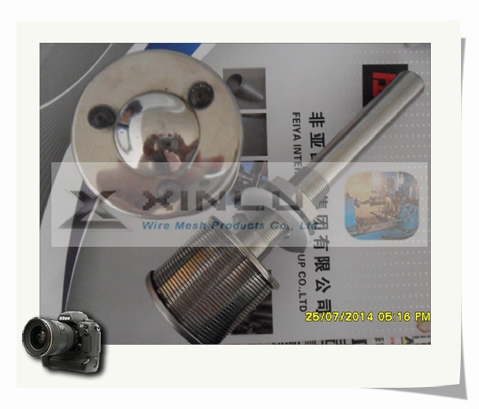1.5 Ton Sand Water Filter Nozzles Wire Wrapped 0.2mm Slot 57mm DN