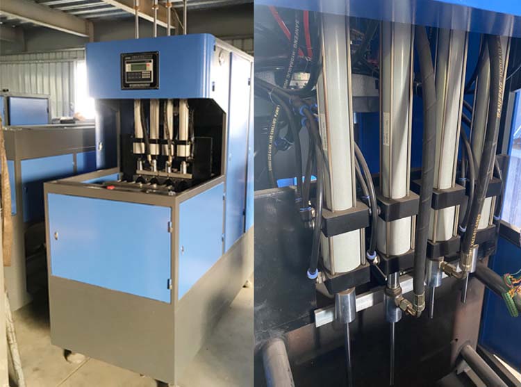 Plastic Pet Preform Water Bottle Blowing Making Machine for Semi-automatic Customized