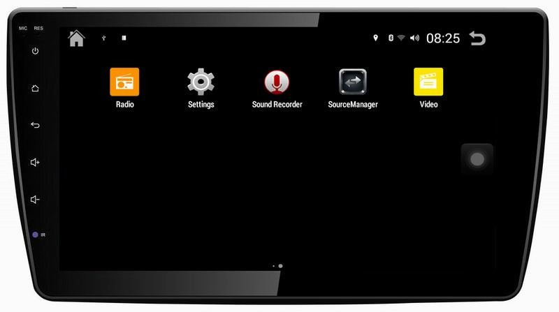Ouchuangbo car radio dvd for android 4.4 SGMW Baojun 330 support Quad-Core bluetooth gps navigation system